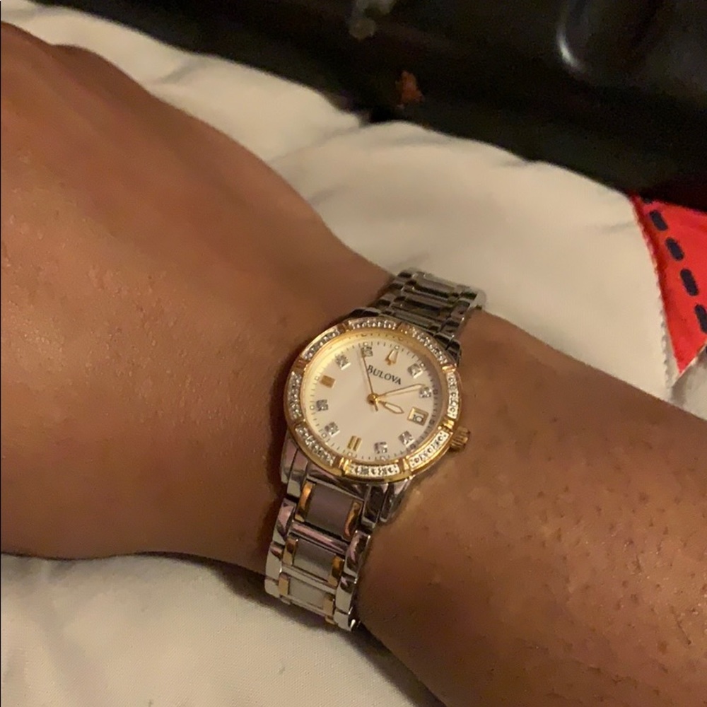 Woman bulova watch
